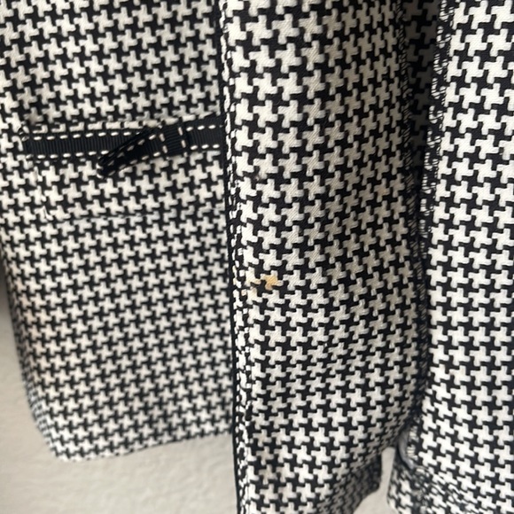 Positive attitude black-and-white blazer jacket - Picture 4 of 5